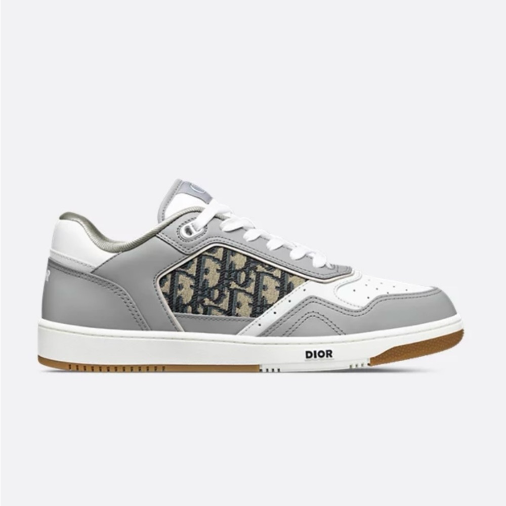 Dior B27 low Men's White and Gray Sneakers